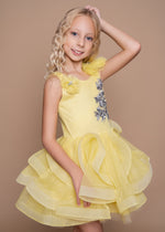 Load image into Gallery viewer, Yellow Dundellion Dress