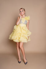 Load image into Gallery viewer, Yellow Dundellion Dress