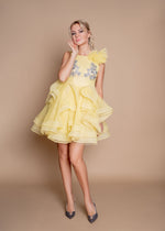 Load image into Gallery viewer, Yellow Dundellion Dress