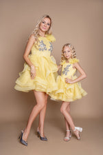 Load image into Gallery viewer, Yellow Dundellion Dress