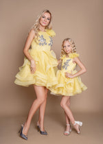Load image into Gallery viewer, Yellow Dundellion Dress