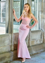 Load image into Gallery viewer, Pink Crystal Skirt