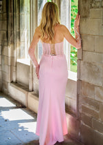 Load image into Gallery viewer, Pink Crystal Skirt
