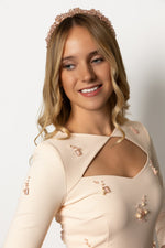 Load image into Gallery viewer, Pink Crystal Headband