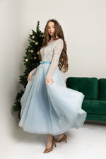 Load image into Gallery viewer, Elsa Princess Dress