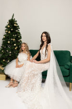 Load image into Gallery viewer, Beaded Sakura Bridal Gown
