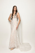 Load image into Gallery viewer, Beaded Sakura Bridal Gown