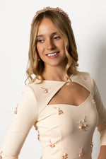 Load image into Gallery viewer, Pastel Pink Crystal Dress