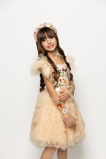 Load image into Gallery viewer, Golden Lotus Girls' Dress