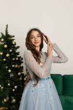 Load image into Gallery viewer, Elsa Princess Dress