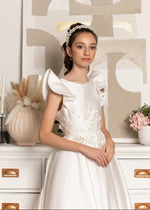 Load image into Gallery viewer, Elara Pearl GIRLS' DRESS
