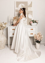 Load image into Gallery viewer, Elara Pearl GIRLS' DRESS
