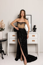 Load image into Gallery viewer, Noir Siren Dress