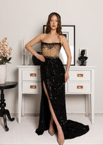 Load image into Gallery viewer, Noir Siren Dress