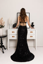 Load image into Gallery viewer, Noir Siren Dress