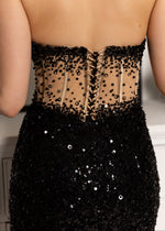 Load image into Gallery viewer, Noir Siren Dress