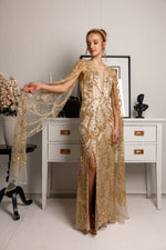 Load image into Gallery viewer, Golden Seraph Dress