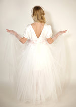 Load image into Gallery viewer, Silk Rose Petal Girls' Dress