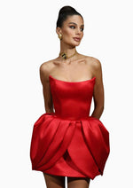 Load image into Gallery viewer, Petal Silhouette Dress