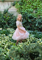 Load image into Gallery viewer, Powder Organza Girls' Dress