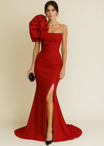 Load image into Gallery viewer, Aurora Long Dress with Side Slit
