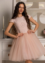 Load image into Gallery viewer, Pure Powder Girl’s Dress with Tulle