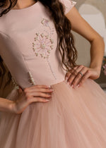Load image into Gallery viewer, Pure Powder Pink Dress with Tulle Skirt