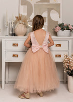 Load image into Gallery viewer, Pure Powder Girl’s Dress with Tulle