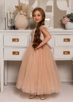 Load image into Gallery viewer, Pure Powder Girl’s Dress with Tulle