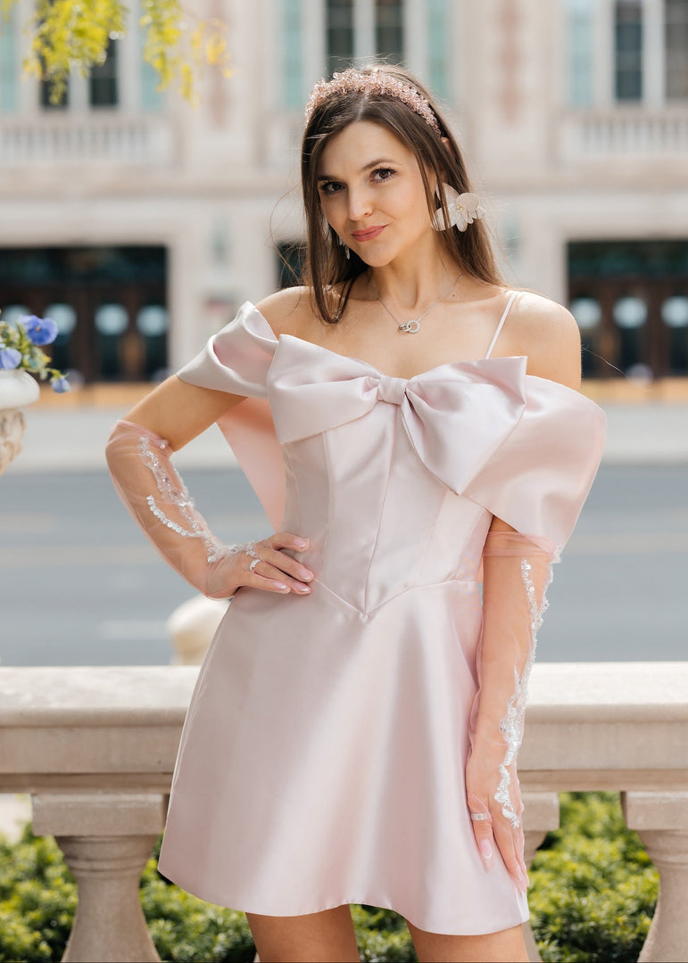Elara Satin Dress
