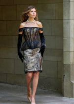 Load image into Gallery viewer, Midnight Lace Corset