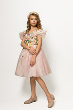 Load image into Gallery viewer, Powder Organza Girls&#39; Dress
