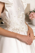 Load image into Gallery viewer, Elara Pearl GIRLS&#39; DRESS
