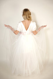 Silk Rose Petal Girls' Dress