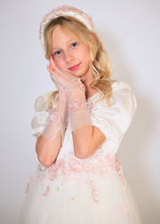 Rose Petal Girls' Gloves