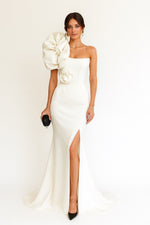 Load image into Gallery viewer, Aurora Long Dress with Side Slit
