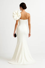 Load image into Gallery viewer, Aurora Long Dress with Side Slit
